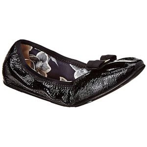 Salvatore Ferragamo Vara Bow Patent Ballet Flat